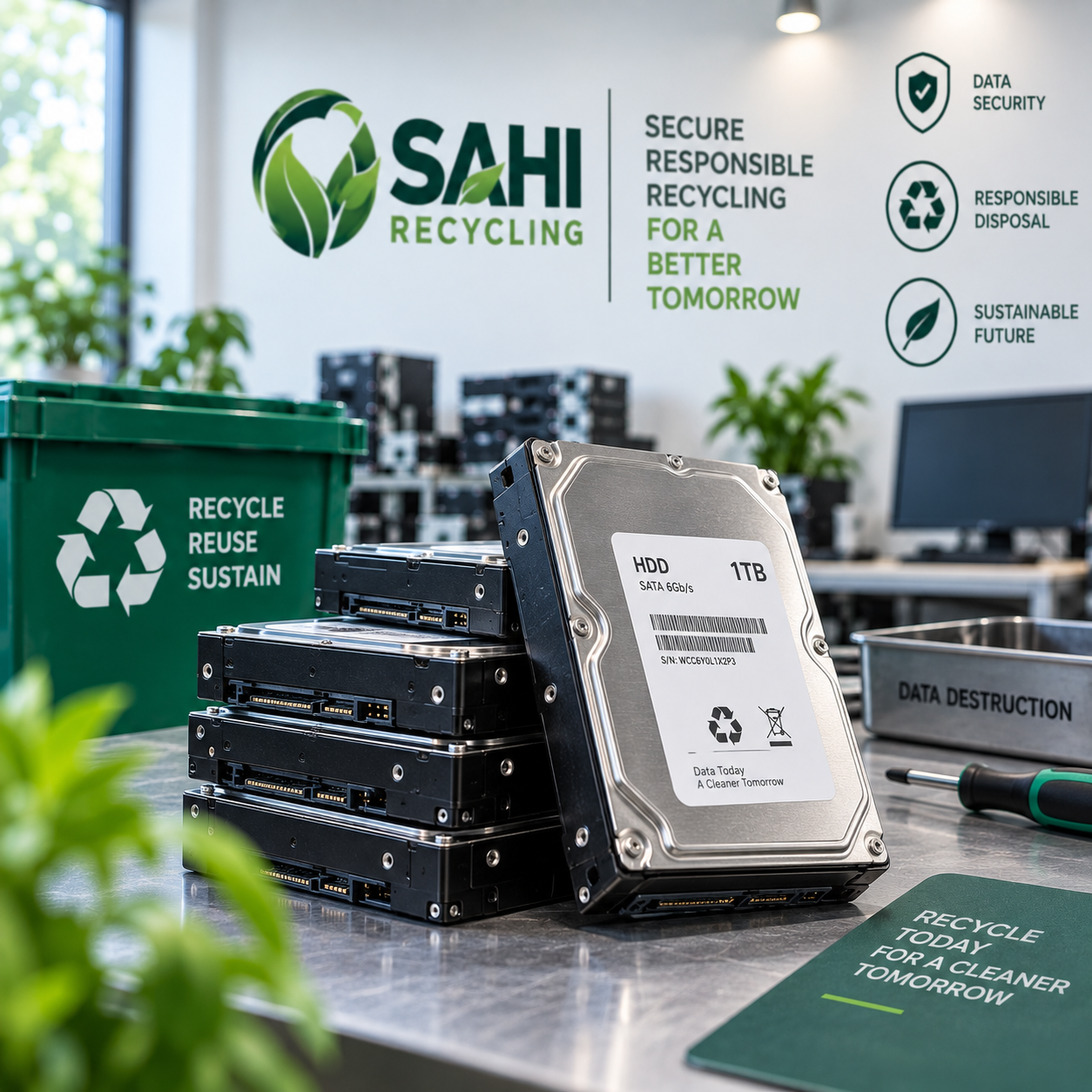 Hard Drive Recycling